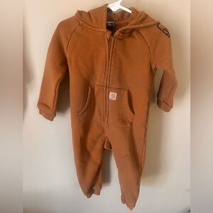 Carhartt Brown Kids One Piece 12M